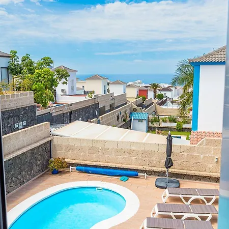 With Pool In Madronal Fanabe, Costa Adeje (Tenerife)